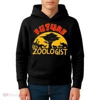 Future Zoologist Cute Zoology Students Funny Zoo Keeper Gift Kids Hoodie thumb 4