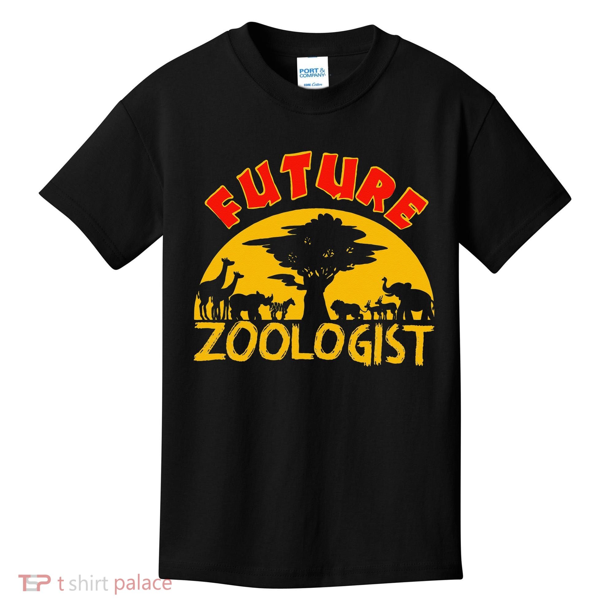 Future Zoologist Cute Zoology Students Funny Zoo Keeper Gift Kids T-Shirt