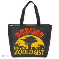 Future Zoologist Cute Zoology Students Funny Zoo Keeper Gift Tote Bag thumb 0