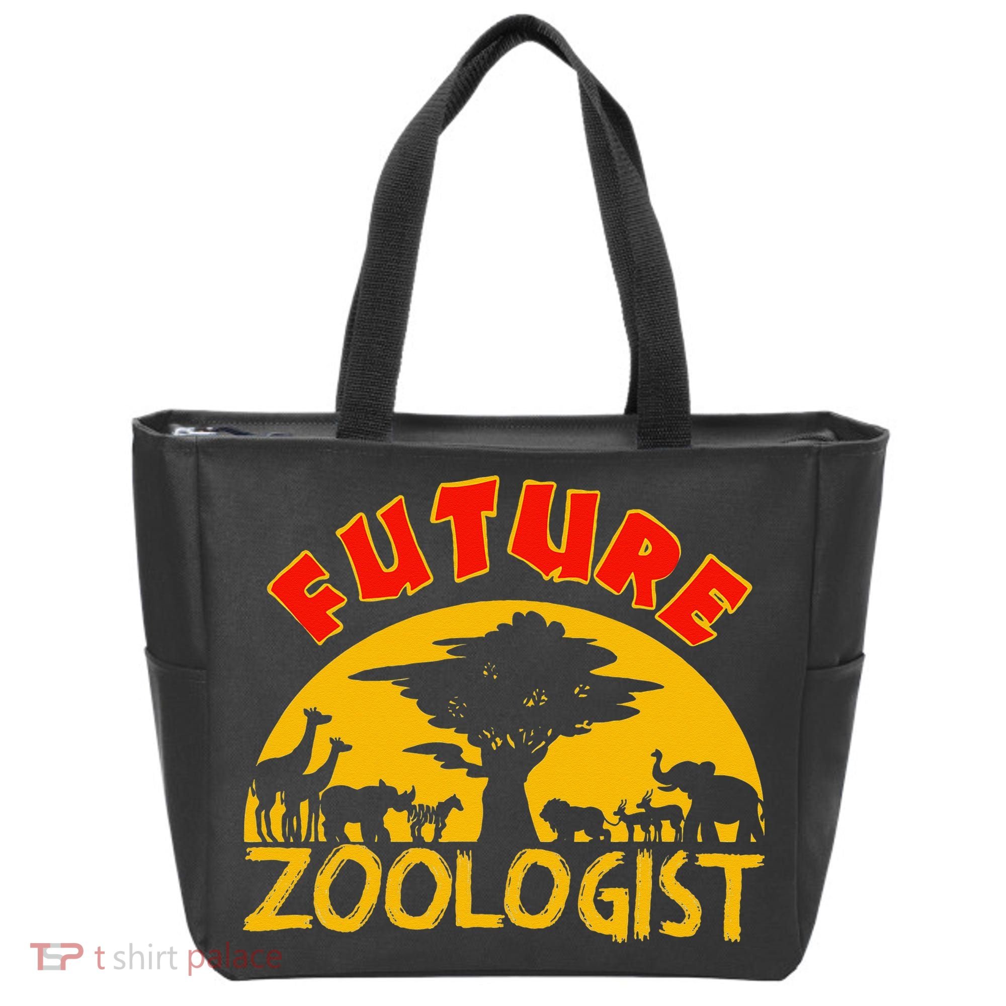 Future Zoologist Cute Zoology Students Funny Zoo Keeper Gift Tote Bag