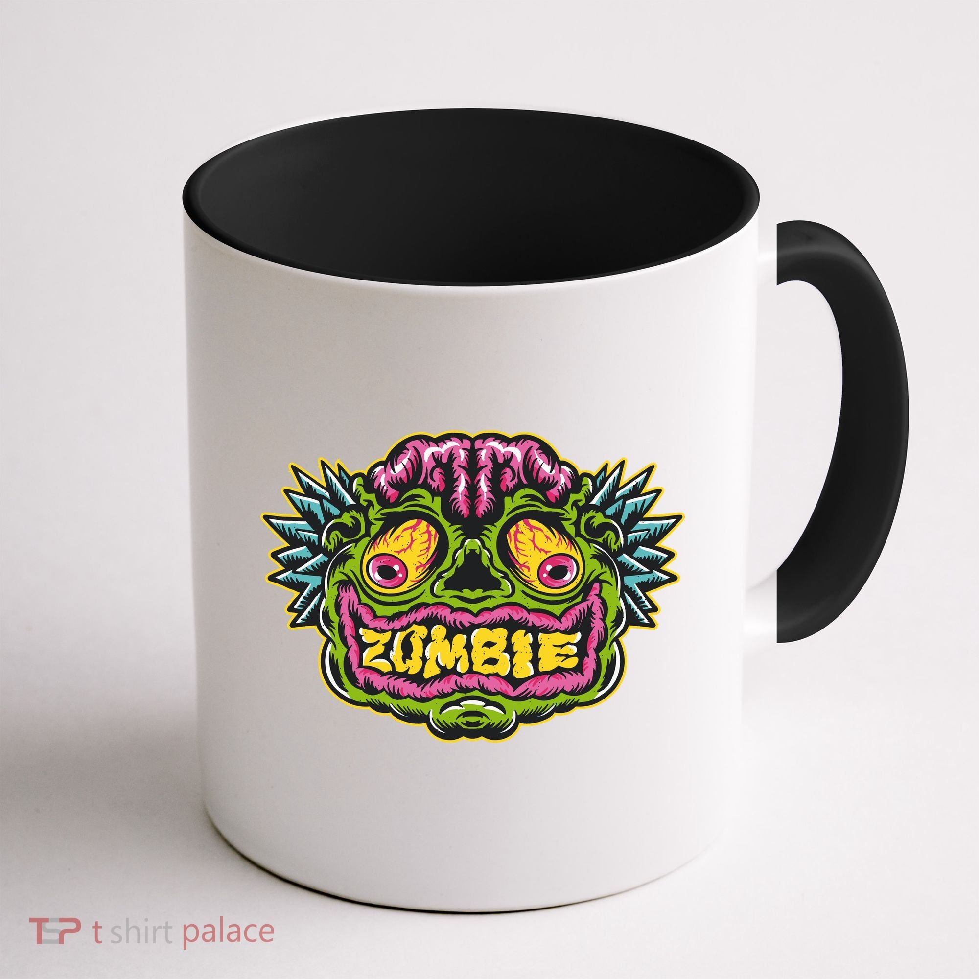Funny Zombie Face Halloween Coffee Mug