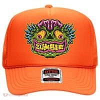 Funny Zombie Face Halloween Hat thumb 0