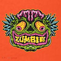 Funny Zombie Face Halloween Hat thumb 2