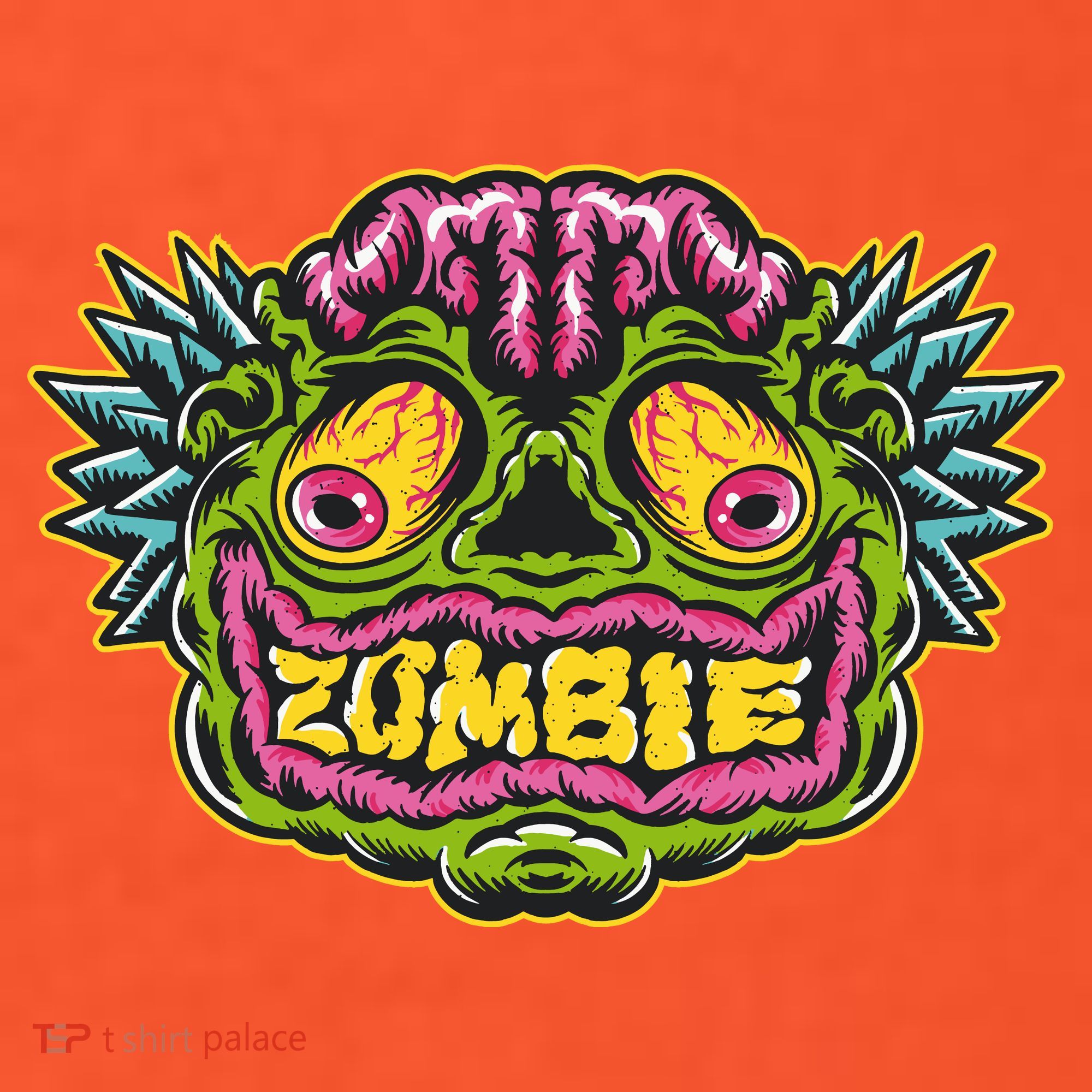 Funny Zombie Face Halloween Hat