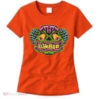 Funny Zombie Face Halloween Women's T-Shirt thumb 0