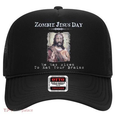 Funny Zombie Jesus Day He Has Risen Sarcastic Easter Hat