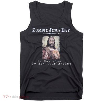 Funny Zombie Jesus Day He Has Risen Sarcastic Easter Tank Top