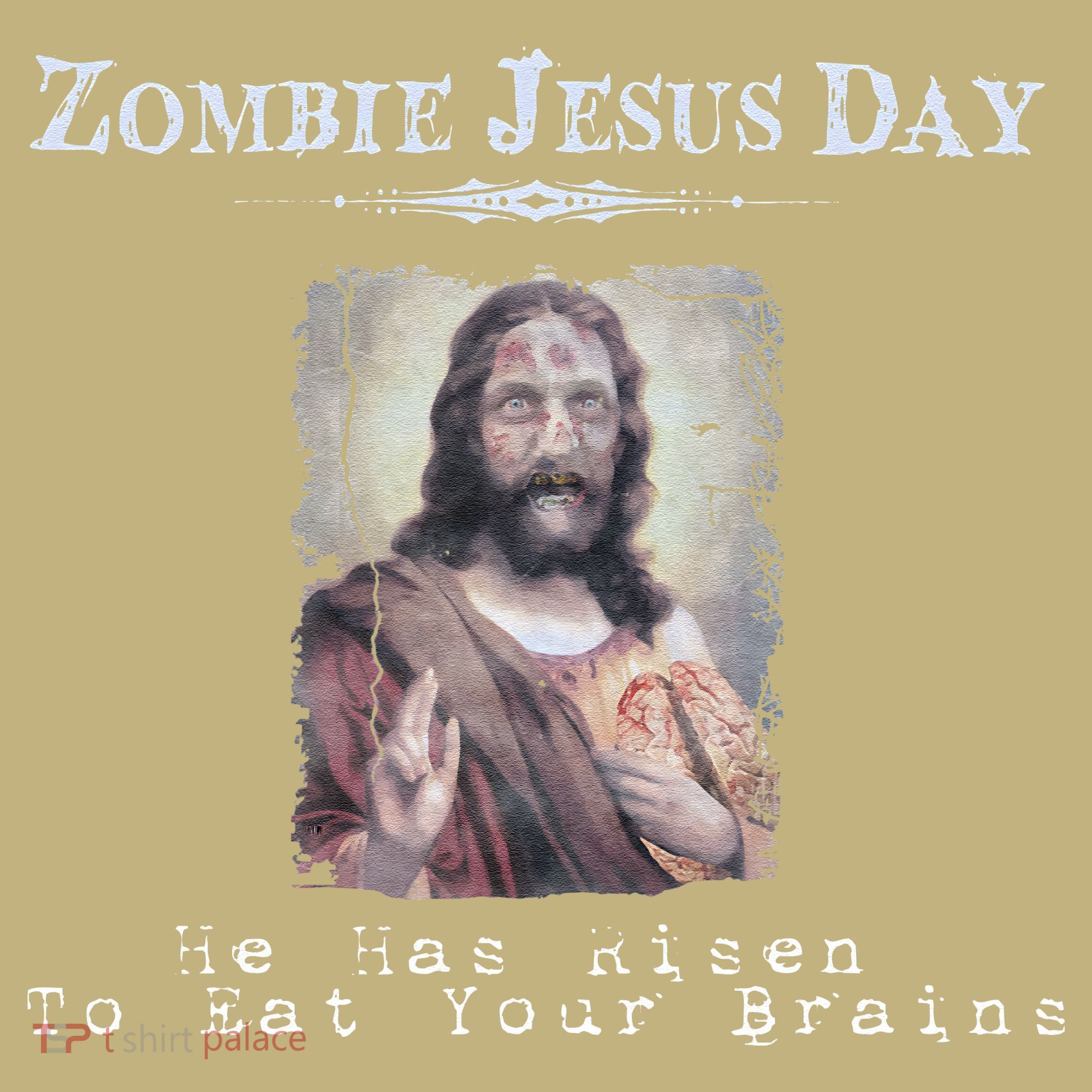 Funny Zombie Jesus Day He Has Risen Sarcastic Easter Sweatshirt