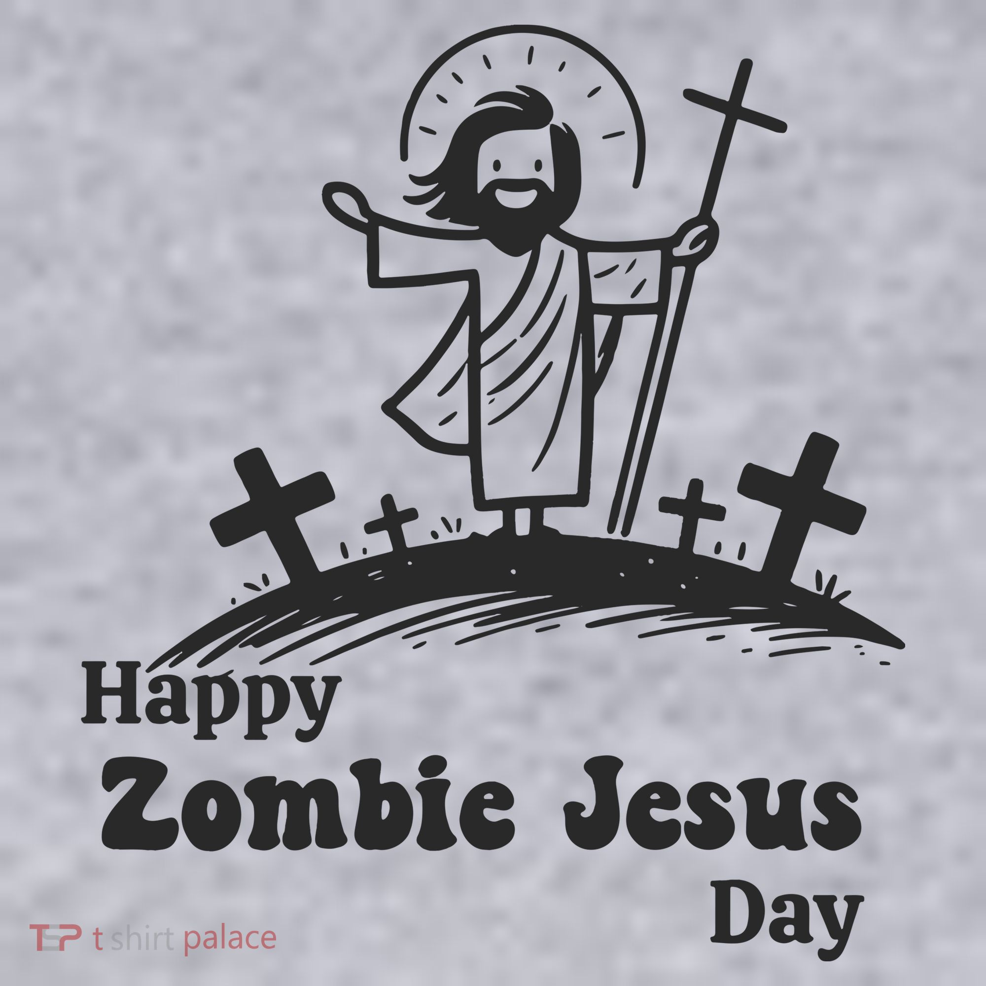 Funny Zombie Jesus Women's Sweatshirt