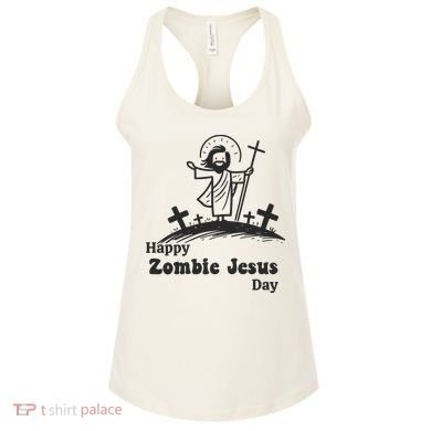 Funny Zombie Jesus Women's Tank Top