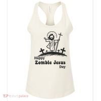 Funny Zombie Jesus Women's Tank Top thumb 0