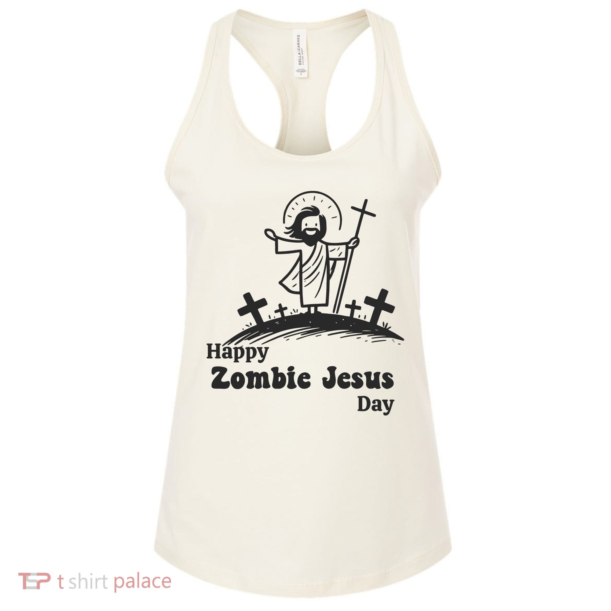 Funny Zombie Jesus Women's Tank Top