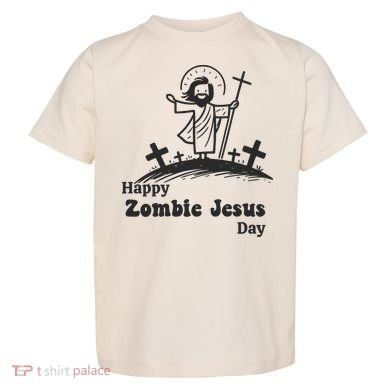 Funny Zombie Jesus Toddler T-Shirt