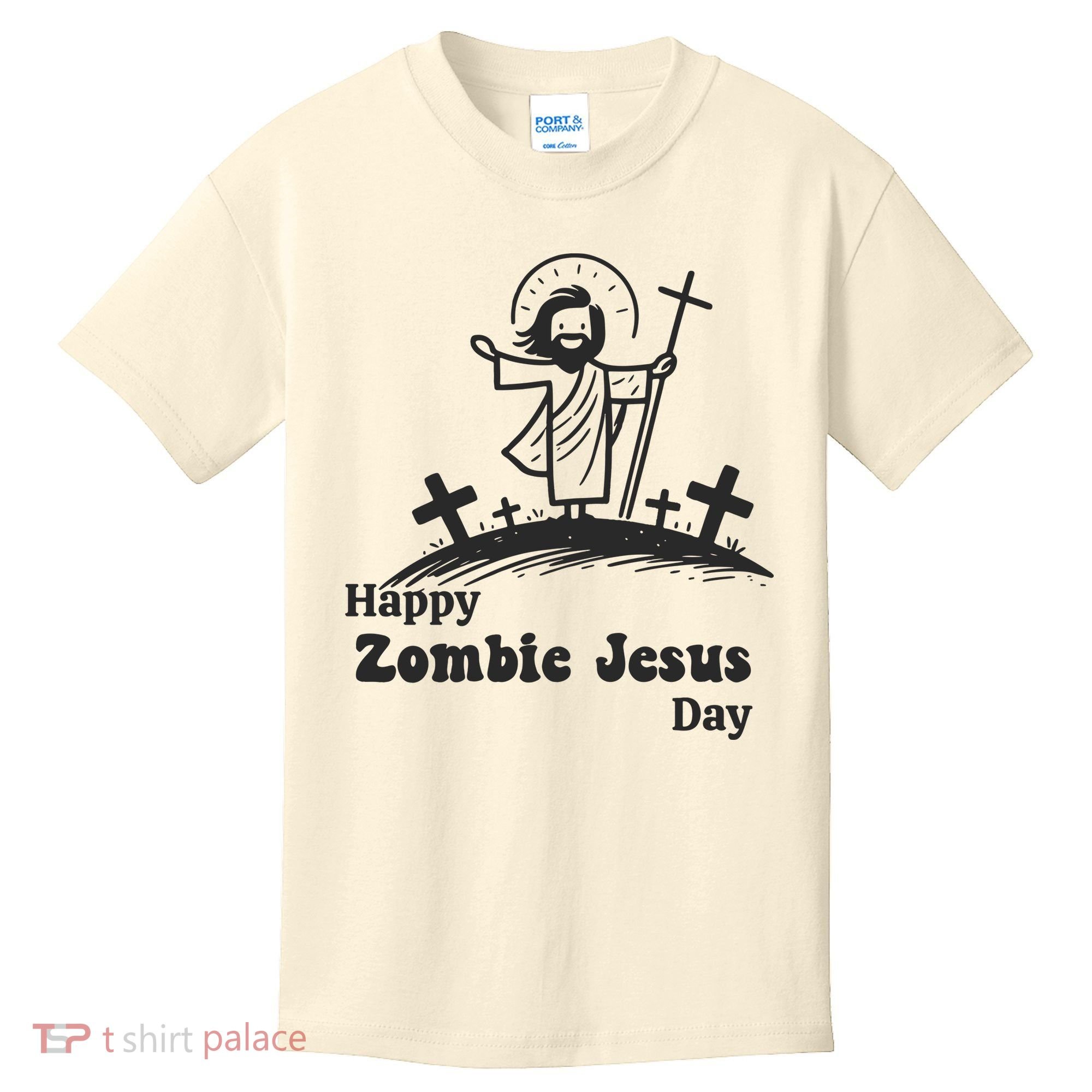 Funny Zombie Jesus Kids T-Shirt