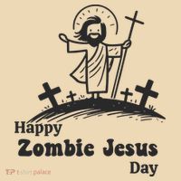 Funny Zombie Jesus Tote Bag thumb 4