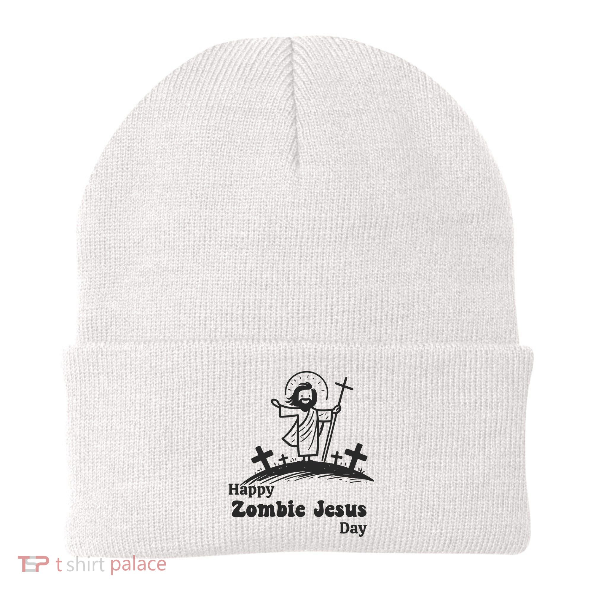 Funny Zombie Jesus Beanie