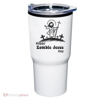 Funny Zombie Jesus Tumbler