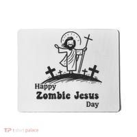 Funny Zombie Jesus Mousepad thumb 0