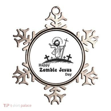 Funny Zombie Jesus Ornament