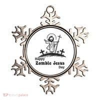 Funny Zombie Jesus Ornament thumb 0
