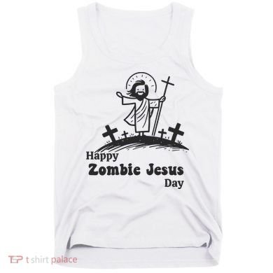 Funny Zombie Jesus Tank Top