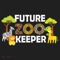 Future Zoo Keeper Safari Trip Zoo Keeper Adventure Wildlife Plastic Christmas Ball Ornament thumb 1