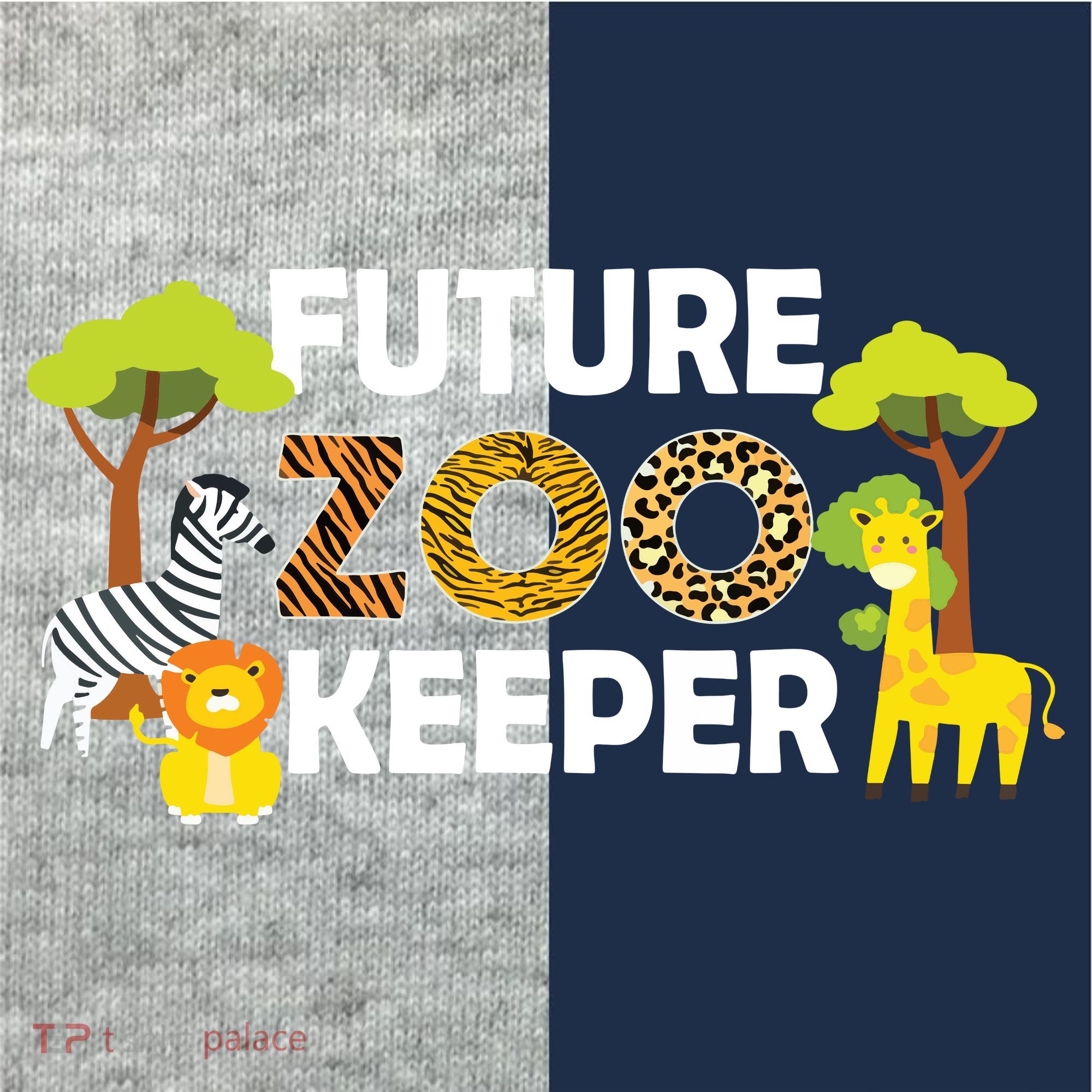 Future Zoo Keeper Safari Trip Zoo Keeper Adventure Wildlife Kids Colorblock Raglan Jersey