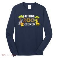 Future Zoo Keeper Safari Trip Zoo Keeper Adventure Wildlife Long Sleeve Shirt thumb 0