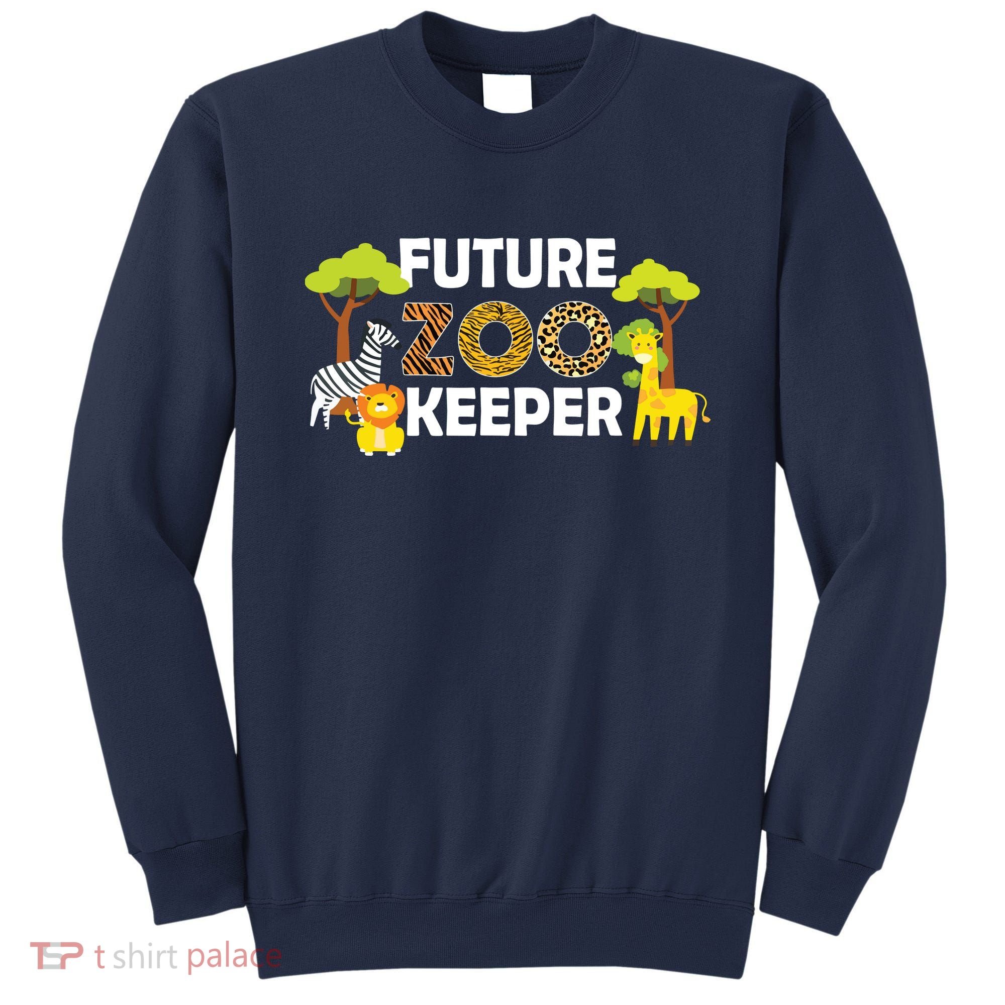 Future Zoo Keeper Safari Trip Zoo Keeper Adventure Wildlife Sweatshirt