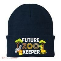Future Zoo Keeper Safari Trip Zoo Keeper Adventure Wildlife Beanie thumb 0
