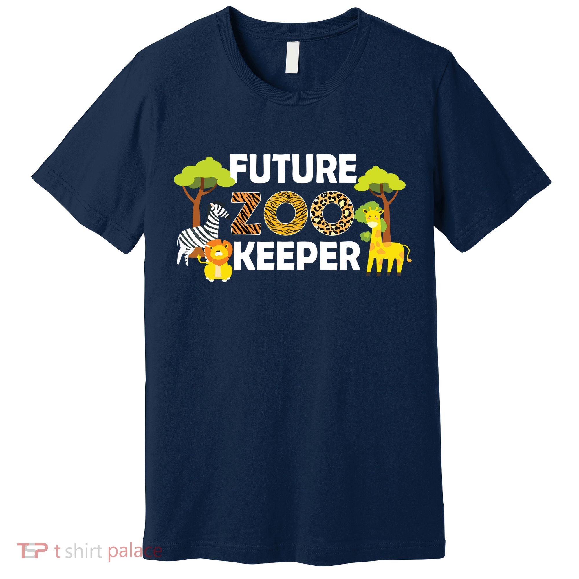 Future Zoo Keeper Safari Trip Zoo Keeper Adventure Wildlife Premium T-Shirt