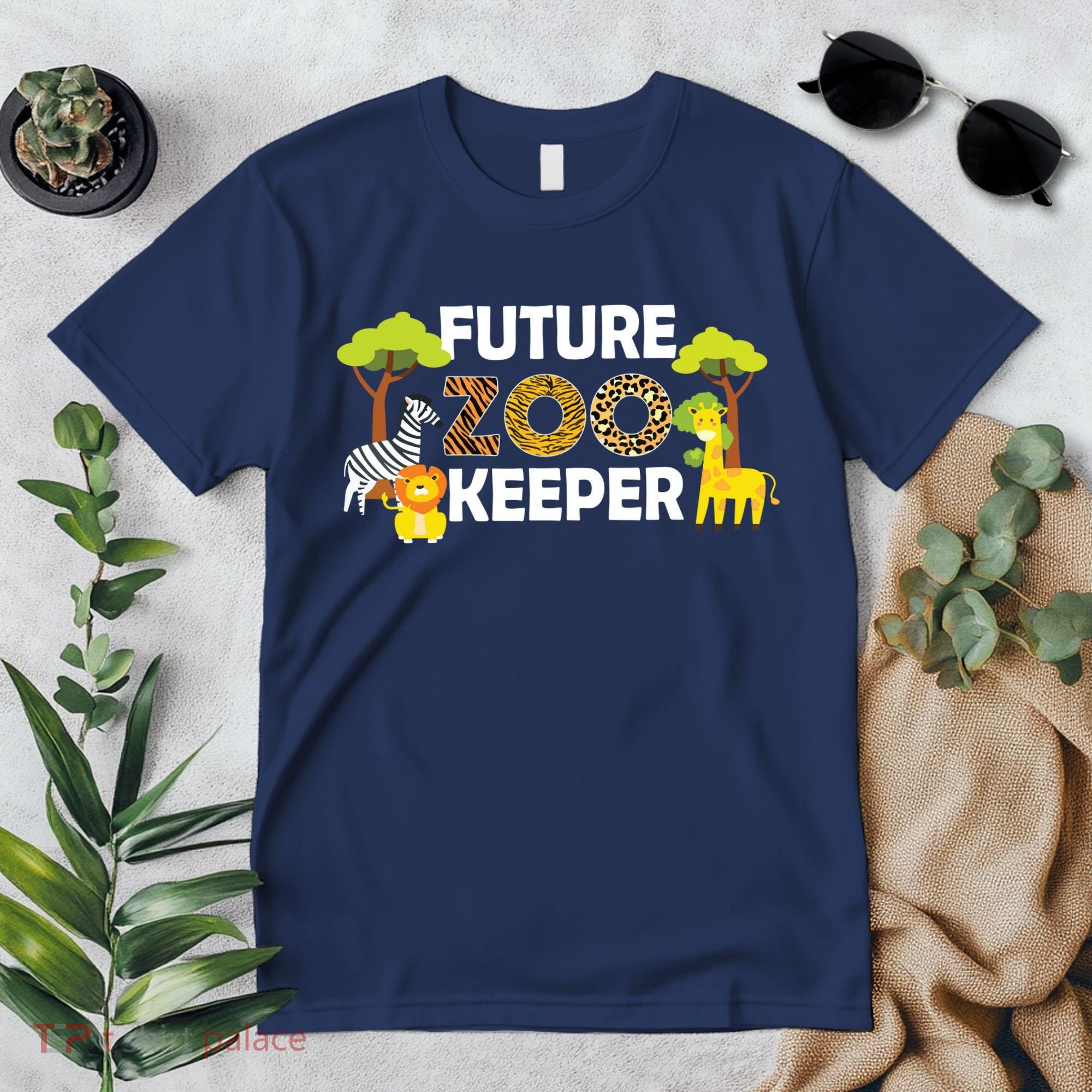 Future Zoo Keeper Safari Trip Zoo Keeper Adventure Wildlife Premium T-Shirt