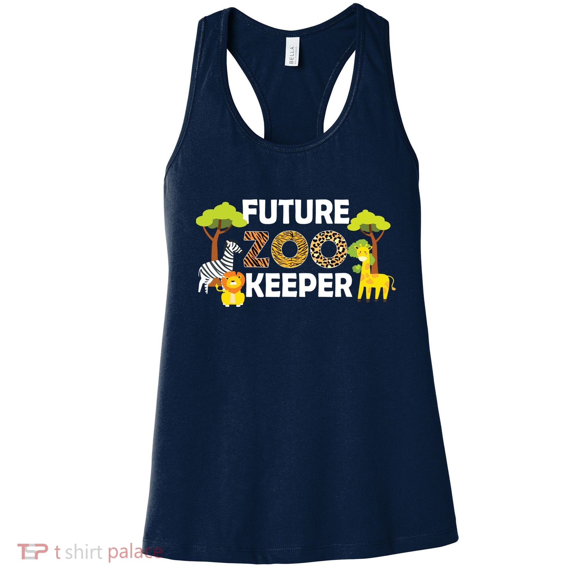 Future Zoo Keeper Safari Trip Zoo Keeper Adventure Wildlife Women's Tank Top