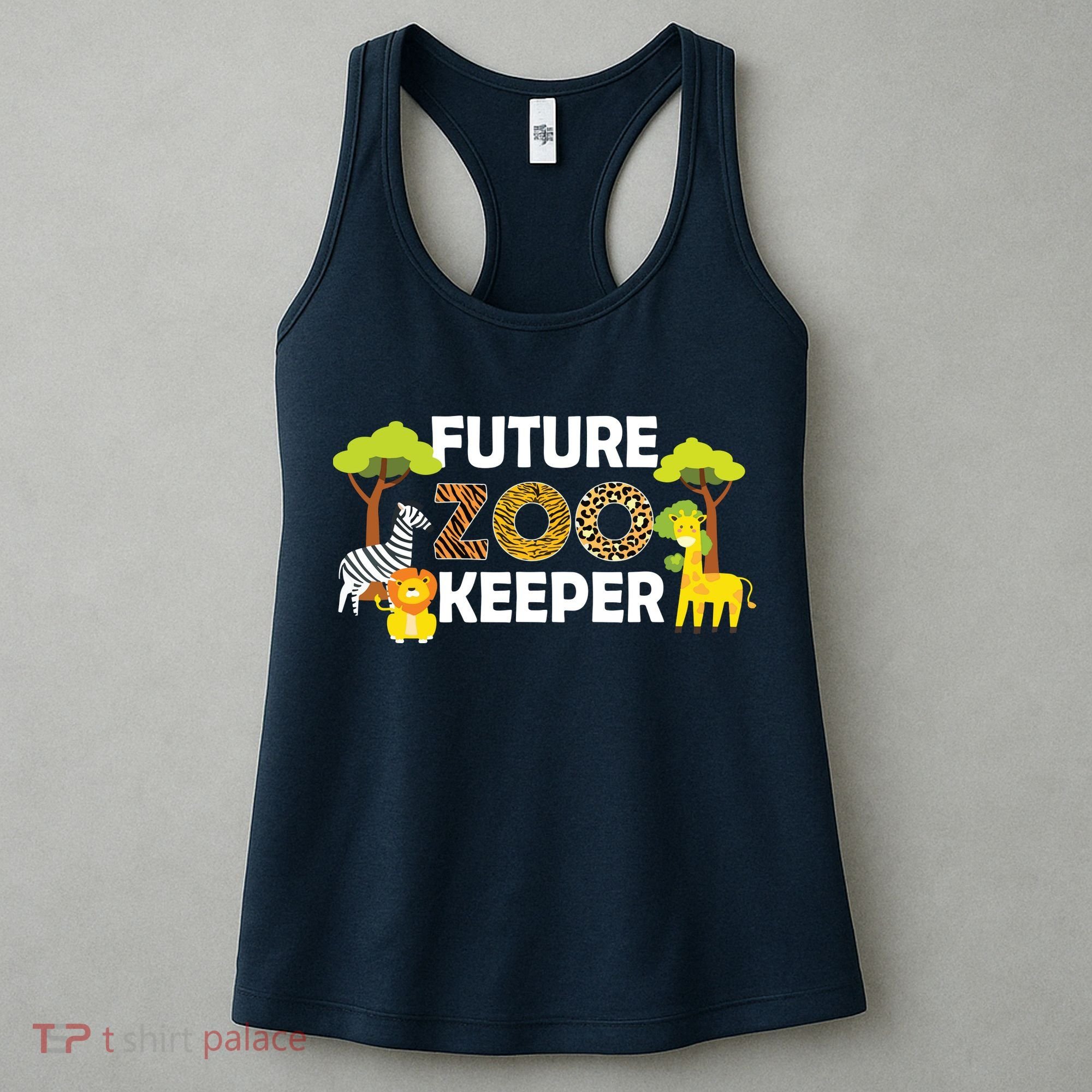 Future Zoo Keeper Safari Trip Zoo Keeper Adventure Wildlife Women's Tank Top