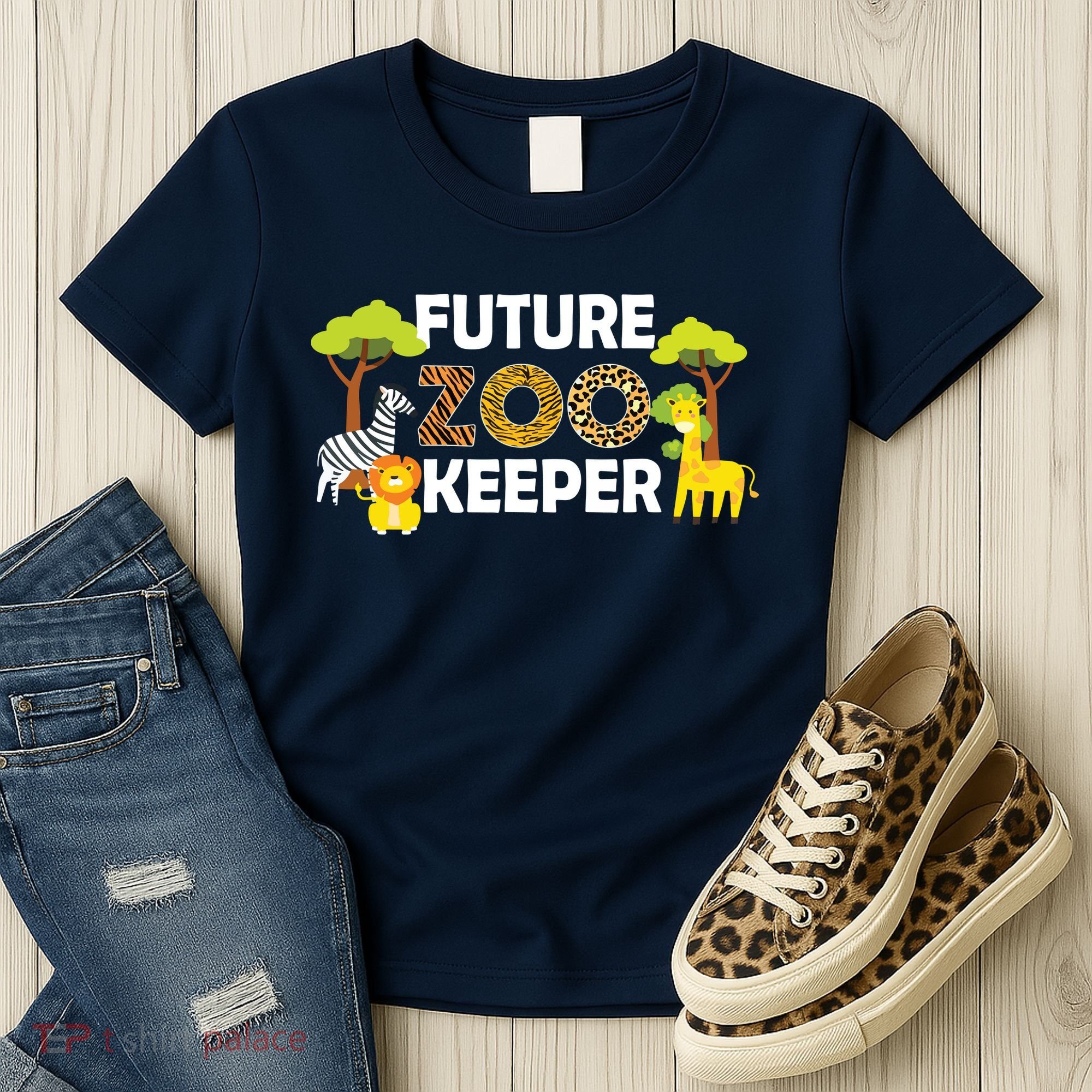 Future Zoo Keeper Safari Trip Zoo Keeper Adventure Wildlife Women's T-Shirt