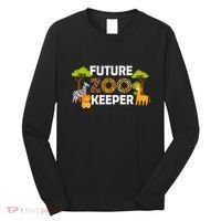 Future Zoo Keeper Safari Trip Zoo Keeper Adventure Wildlife Long Sleeve Shirt thumb 0