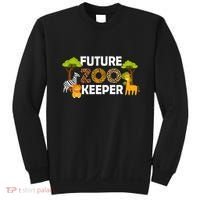 Future Zoo Keeper Safari Trip Zoo Keeper Adventure Wildlife Sweatshirt thumb 0