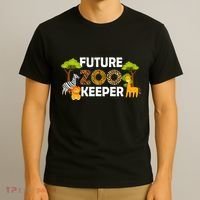 Future Zoo Keeper Safari Trip Zoo Keeper Adventure Wildlife T-Shirt thumb 3