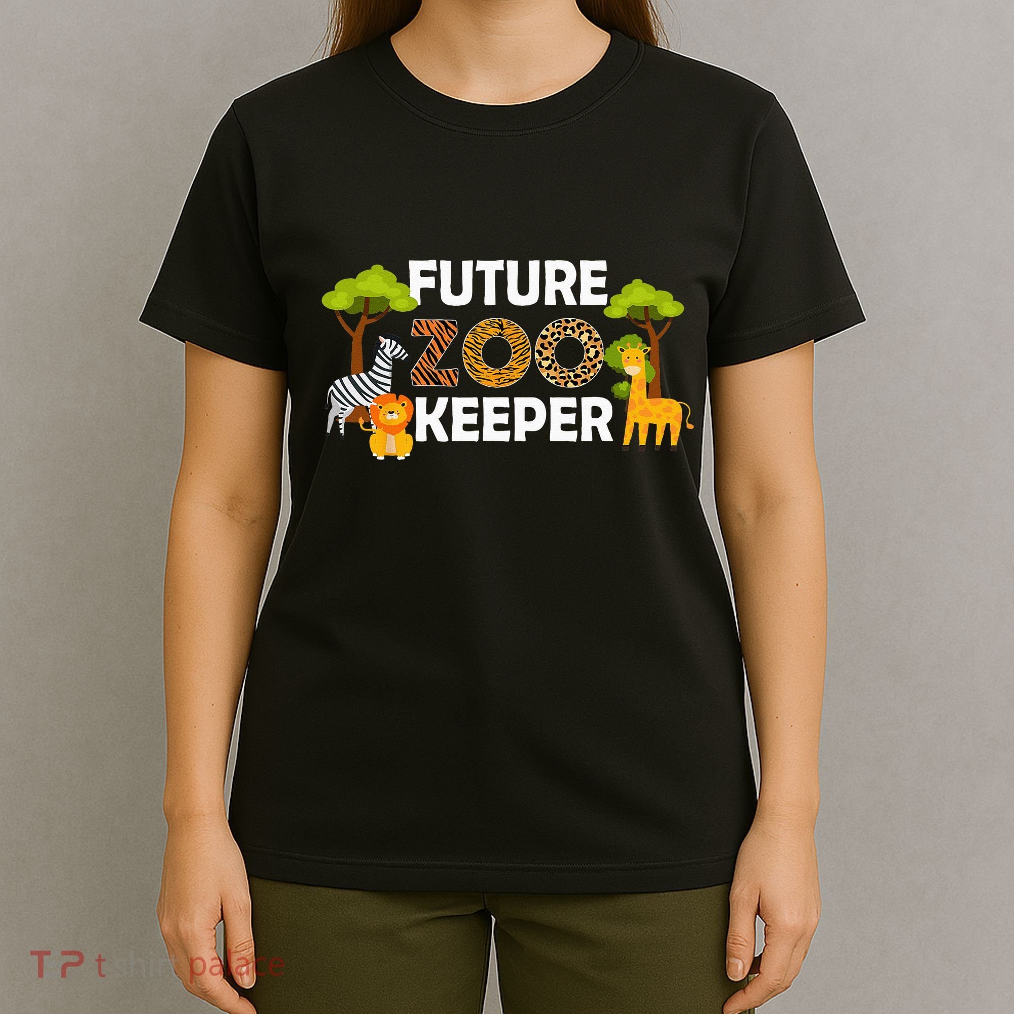 Future Zoo Keeper Safari Trip Zoo Keeper Adventure Wildlife T-Shirt