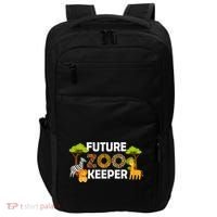 Future Zoo Keeper Safari Trip Zoo Keeper Adventure Wildlife Impact Tech Backpack thumb 0