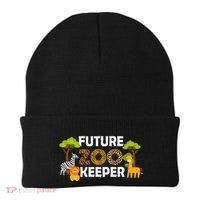 Future Zoo Keeper Safari Trip Zoo Keeper Adventure Wildlife Beanie thumb 0