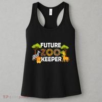 Future Zoo Keeper Safari Trip Zoo Keeper Adventure Wildlife Women's Tank Top thumb 3