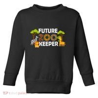 Future Zoo Keeper Safari Trip Zoo Keeper Adventure Wildlife Toddler Sweatshirt thumb 0