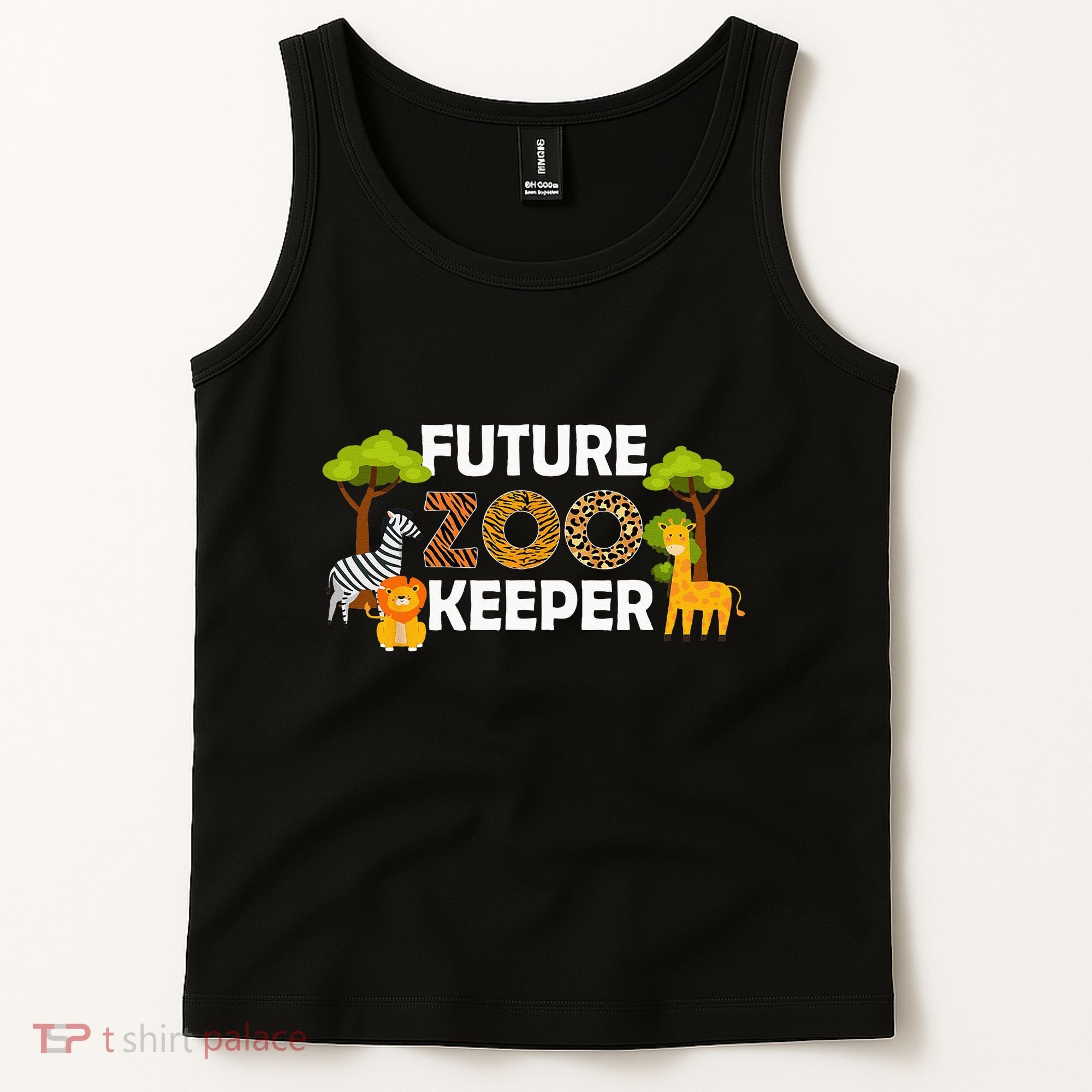 Future Zoo Keeper Safari Trip Zoo Keeper Adventure Wildlife Tank Top