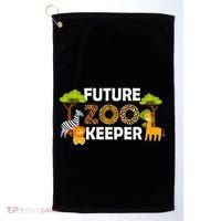 Future Zoo Keeper Safari Trip Zoo Keeper Adventure Wildlife Golf Towel thumb 0