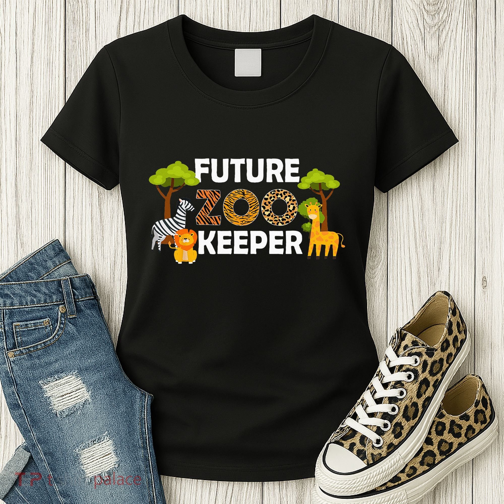 Future Zoo Keeper Safari Trip Zoo Keeper Adventure Wildlife Women's T-Shirt
