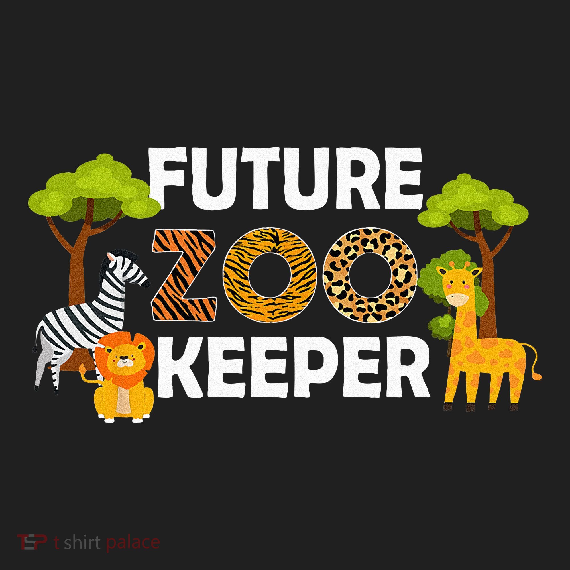 Future Zoo Keeper Safari Trip Zoo Keeper Adventure Wildlife Kids Long Sleeve Plaid Pajama Set