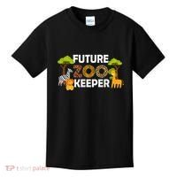 Future Zoo Keeper Safari Trip Zoo Keeper Adventure Wildlife Kids T-Shirt thumb 0