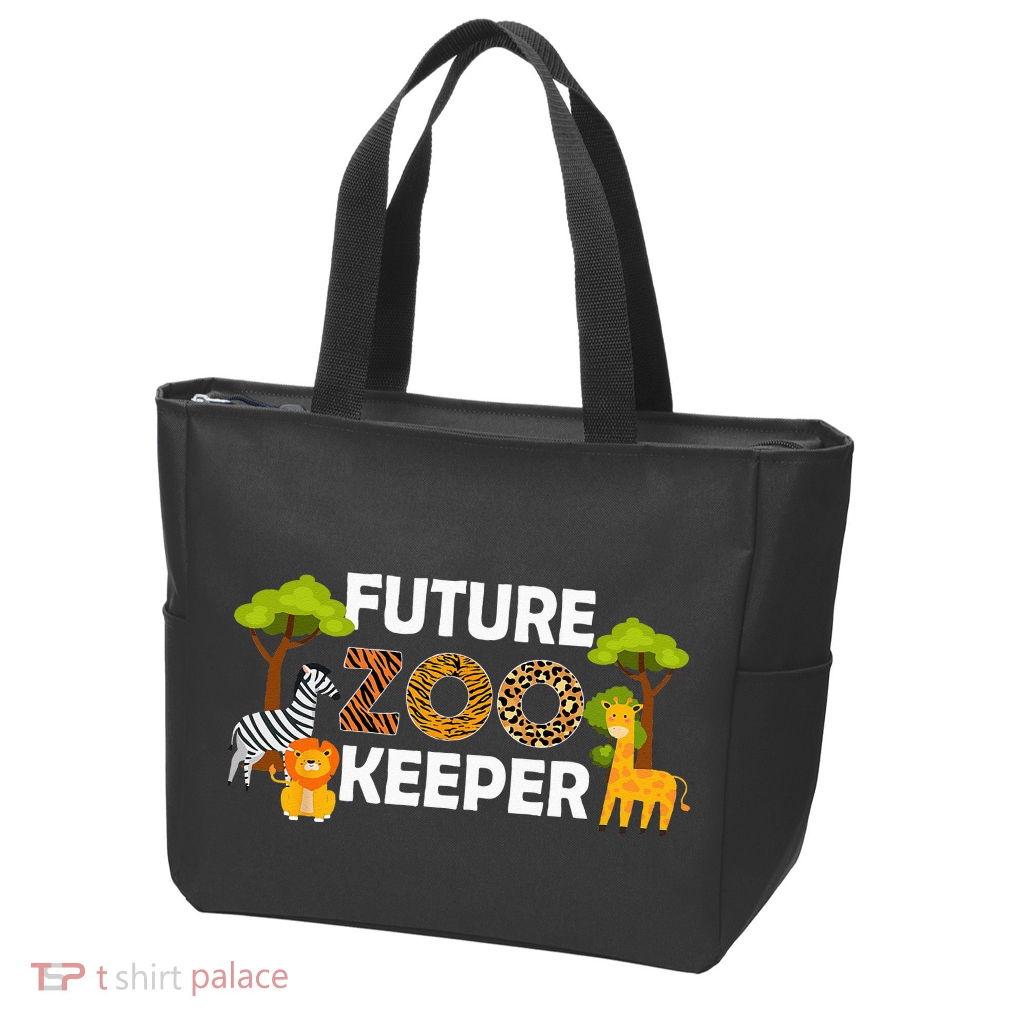 Future Zoo Keeper Safari Trip Zoo Keeper Adventure Wildlife Tote Bag
