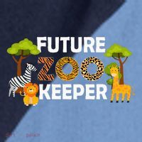 Future Zoo Keeper Safari Trip Zoo Keeper Adventure Wildlife Raglan Baseball Sleeve Shirt thumb 2